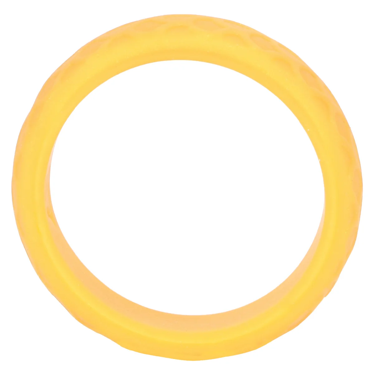 

1pc Silicone Ring Waterproof Flexible Sports Finger Replacement For Outdoor Activities Swimming Diving Golden