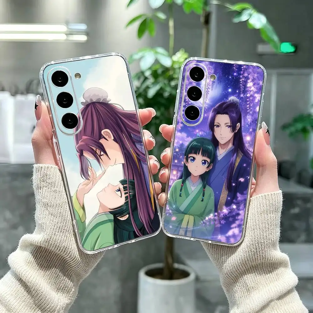 Maomao Jinshi The A-Apothecary D-Diaries Clear Hard Phone Case For Samsung A71, A70, A52, A51, A40, A30,Transparent Cover