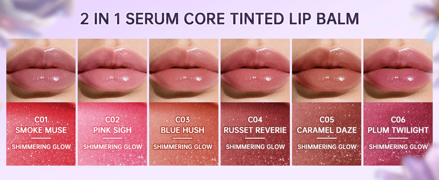 CATKIN Whiffle Dance Getönter Lippenbalsam Fester Lipgloss Feuchtigkeitsspendender Wasseriger Farbiger Jelly Love Langanhaltend – Detail 6
