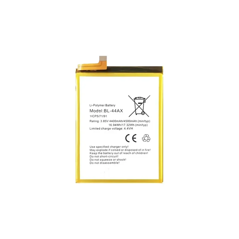 

4500mAh High Capacity Mobile Phone Battery BL-44AX For Infinix Note 4 Pro X571 Note4 Pro