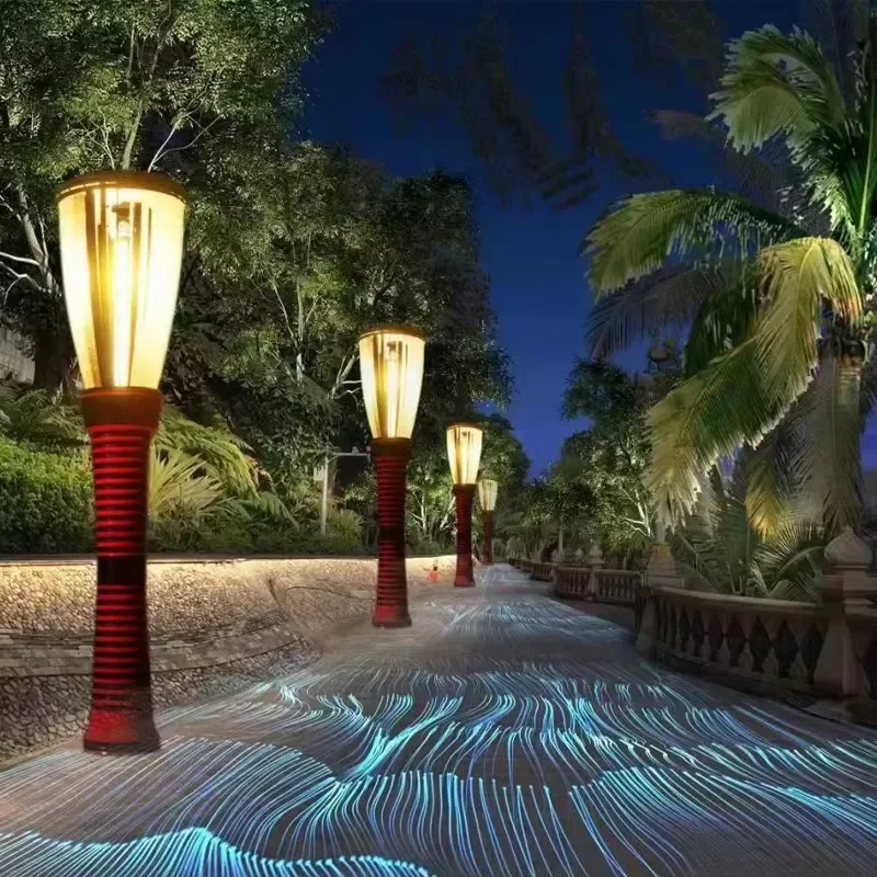 Stainless Steel Retro Waterproof Outdoor Led Garden Lights