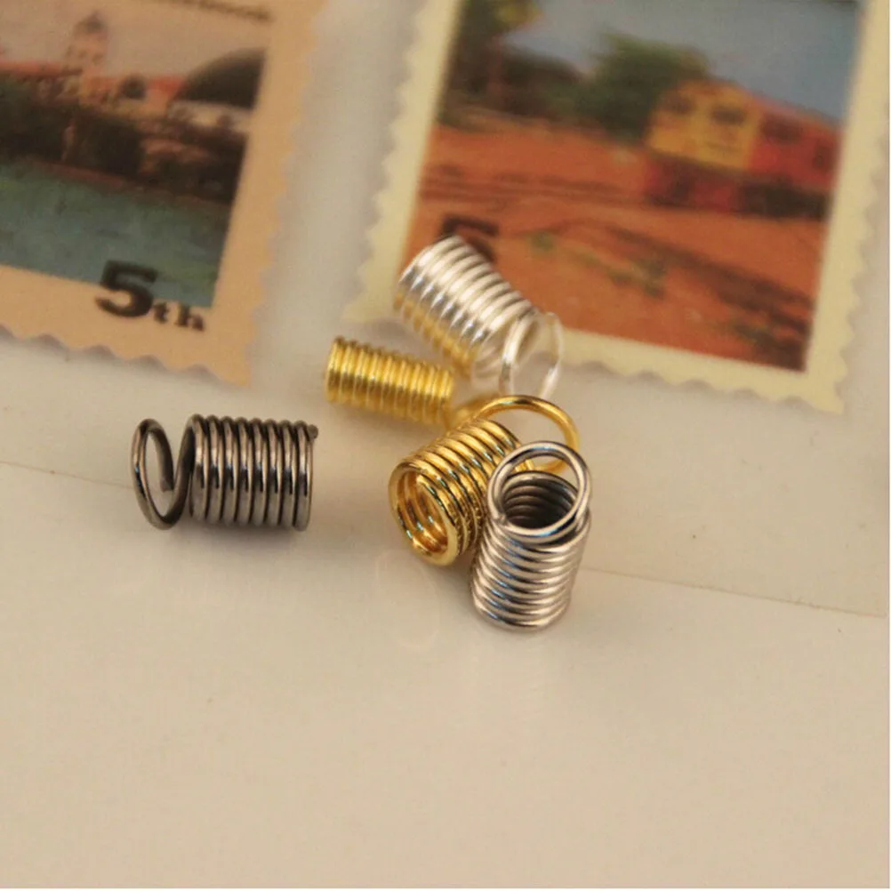 

10 Bags Spring Shape Chain Connection DIY Buckle Bracelet Clasps Premium Metal Durable Easy Use Jewelry Making Gifts