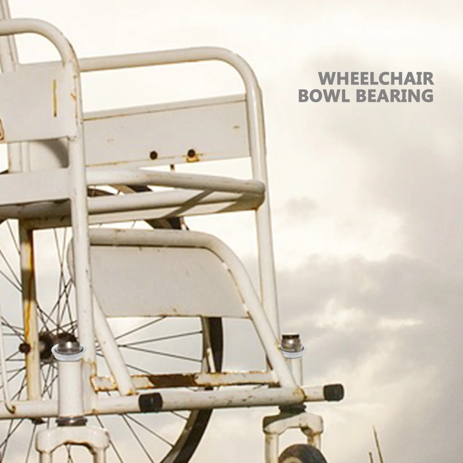 

4Pcs Wheelchair Bearing Front Wheel Bearings Manual Wheelchair Parts Stable Support Durable Replacement Accessories