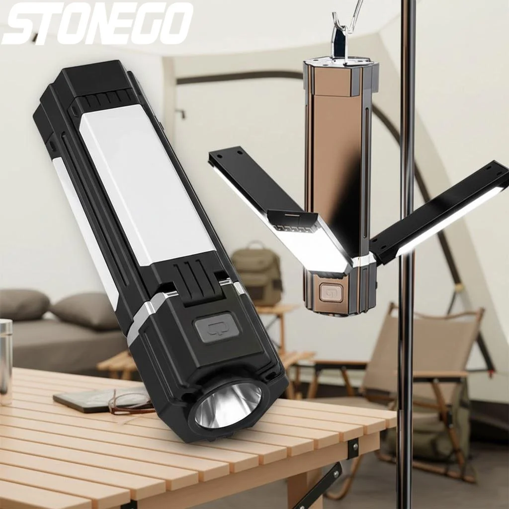 Portable Outdoor Camping Lantern Light with Long Battery Life Multifunctional Charging SOS Feature