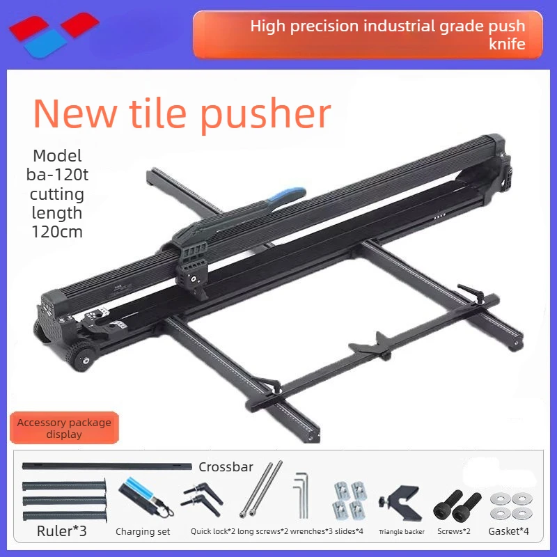 

1200mm Electric Tile Cutter Machine Manual Roller Cutting Tool for Ceramic and Porcelain Tiles