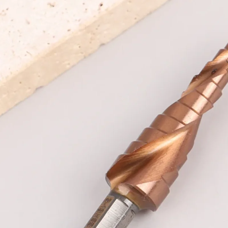 

M35 Cobalt-bearing Step Drill Stainless Steel Hole Opener Co Pagoda Drill Drill Bit High Hardness Cutting Tool Suit
