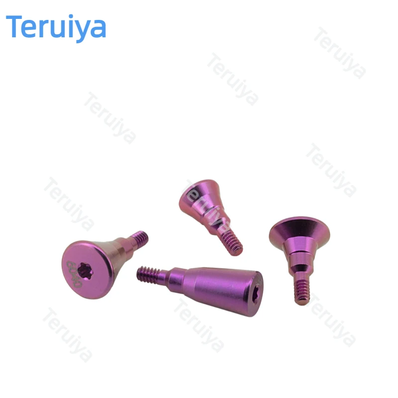 10Pcs NC/RC Regular Restoration Healing Cap Sealing Screw, Fits Straumann ITI Healing Abutment for Dental Implant