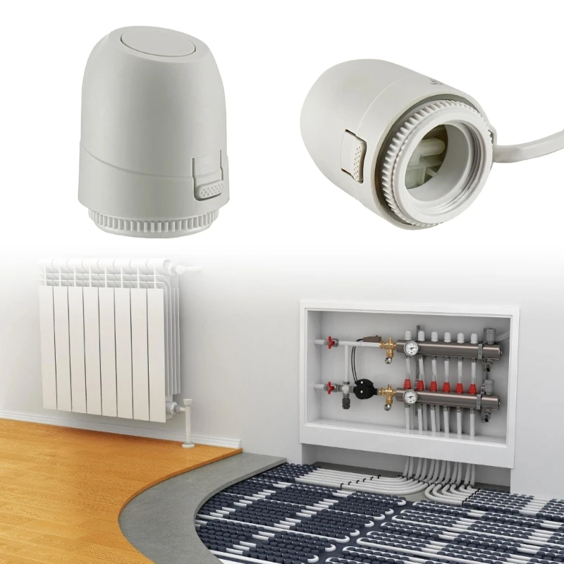 Thiết bị truyền động nhiệt điện chạy yên tĩnh 24V để quản lý nhiệt đơn giản