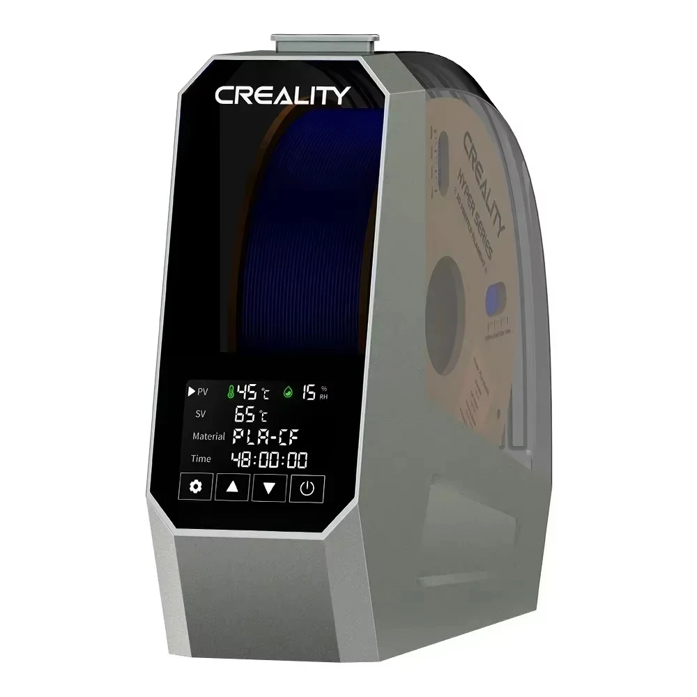 

Creality Space Pi Filament Dryer Box Upgraded Filament Storage Dehydrator Adjustable Temperature 45℃-70℃ Heating 0-48h