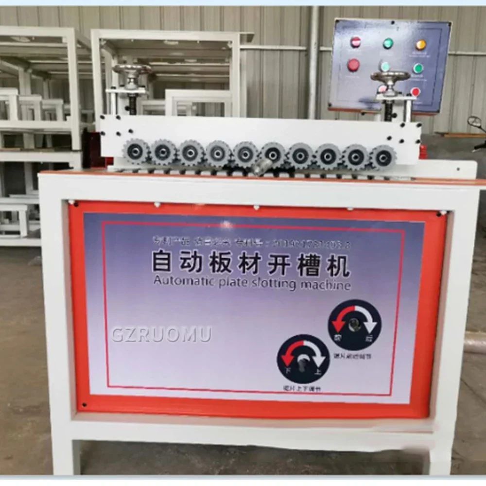 ماكينة تصحيح مقبض خزانة الأثاث الخشبي ماكينة تشقيب وتجعيد الألواح الخالية من الغبار ماكينة تشقيب وتغذية أوتوماتيكية بالكامل #3