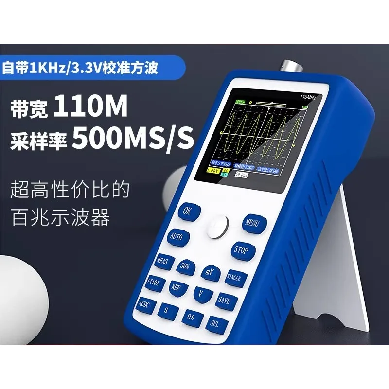 1C15 Handheld Digital Oscilloscope Small Oscilloscope Portable Oscilloscope European Standard for Auto Repair