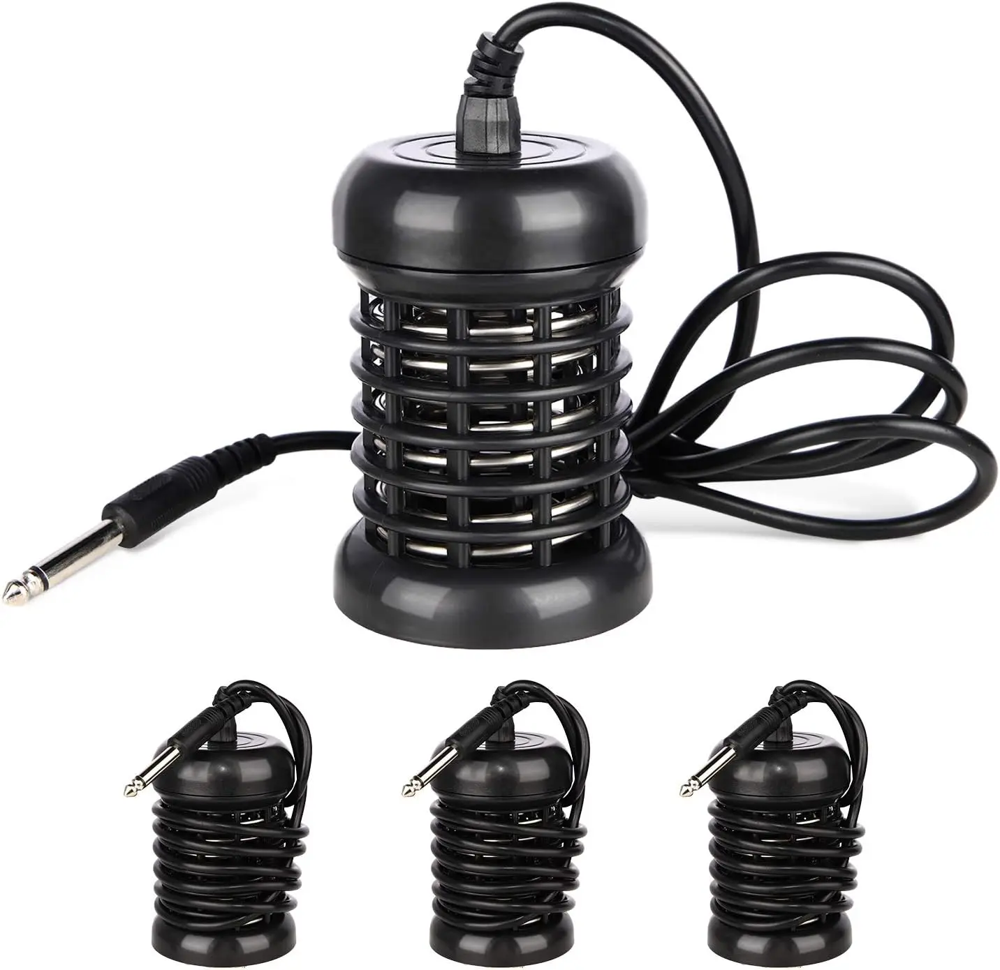 

Набор из 4 ионных дезинтоксирующих электродов для ванночек для ног - прочные спирали из нержавеющей стали, совместимые с большинством аппаратов