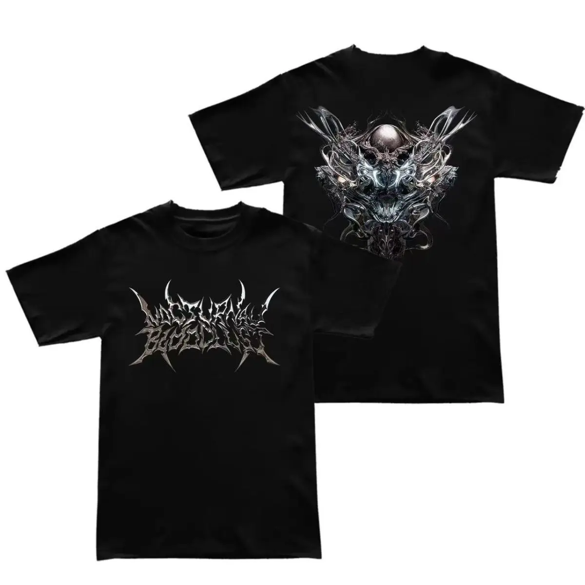 2025 Nocturnal Bloodlust Japanese Visual Dead Core King Rock Band T-shirt KINGDOM