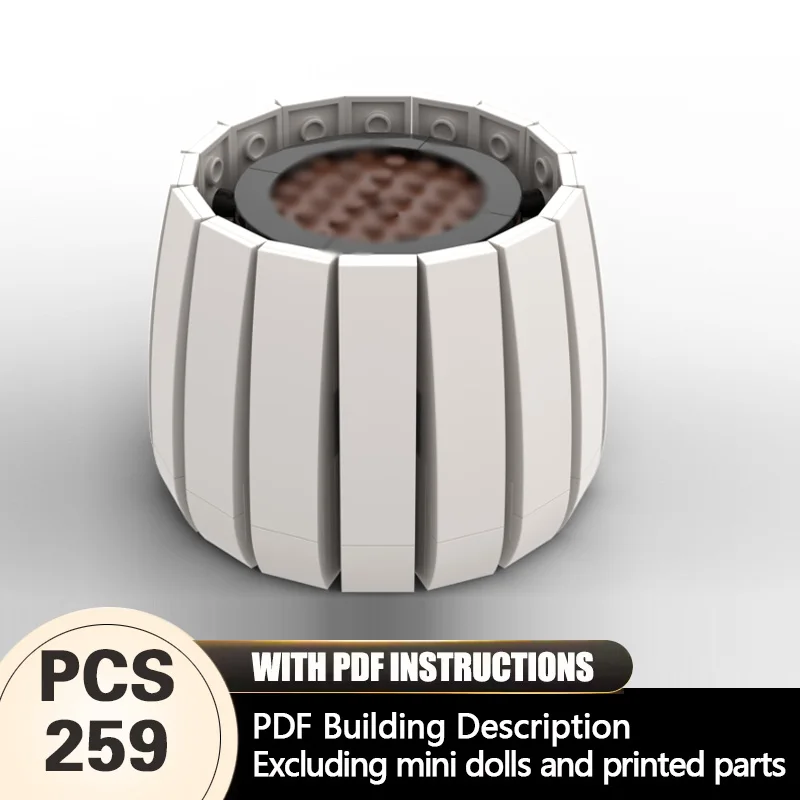 

Creators Plant Series Model MOC Building Bricks Orchid Pot Modular Technology Gifts Holiday Assemble Children Toys Suit