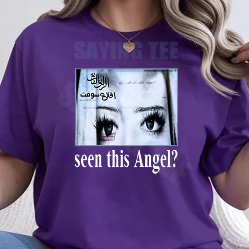 Y2K Vintage See This Angel Girls Eyes Grafik-T-Shirt, Humor Goth Punk Emo Style, weiche Baumwolle, lässige Streetwear für Mädchenkleidung – Detail 8