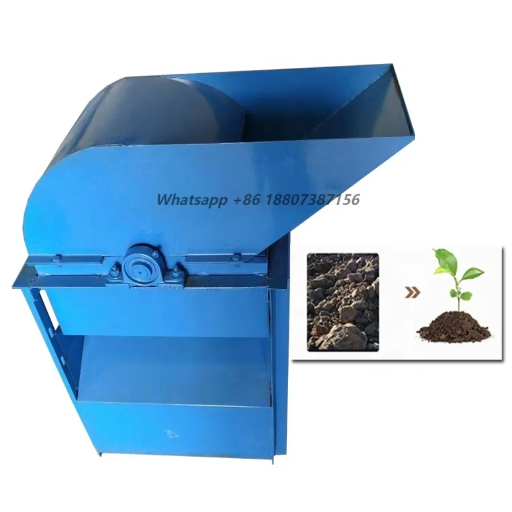 Mini Garden Soil Grinder Portable Dirt Clay Crusher for Flower Planting Potting Soil Making