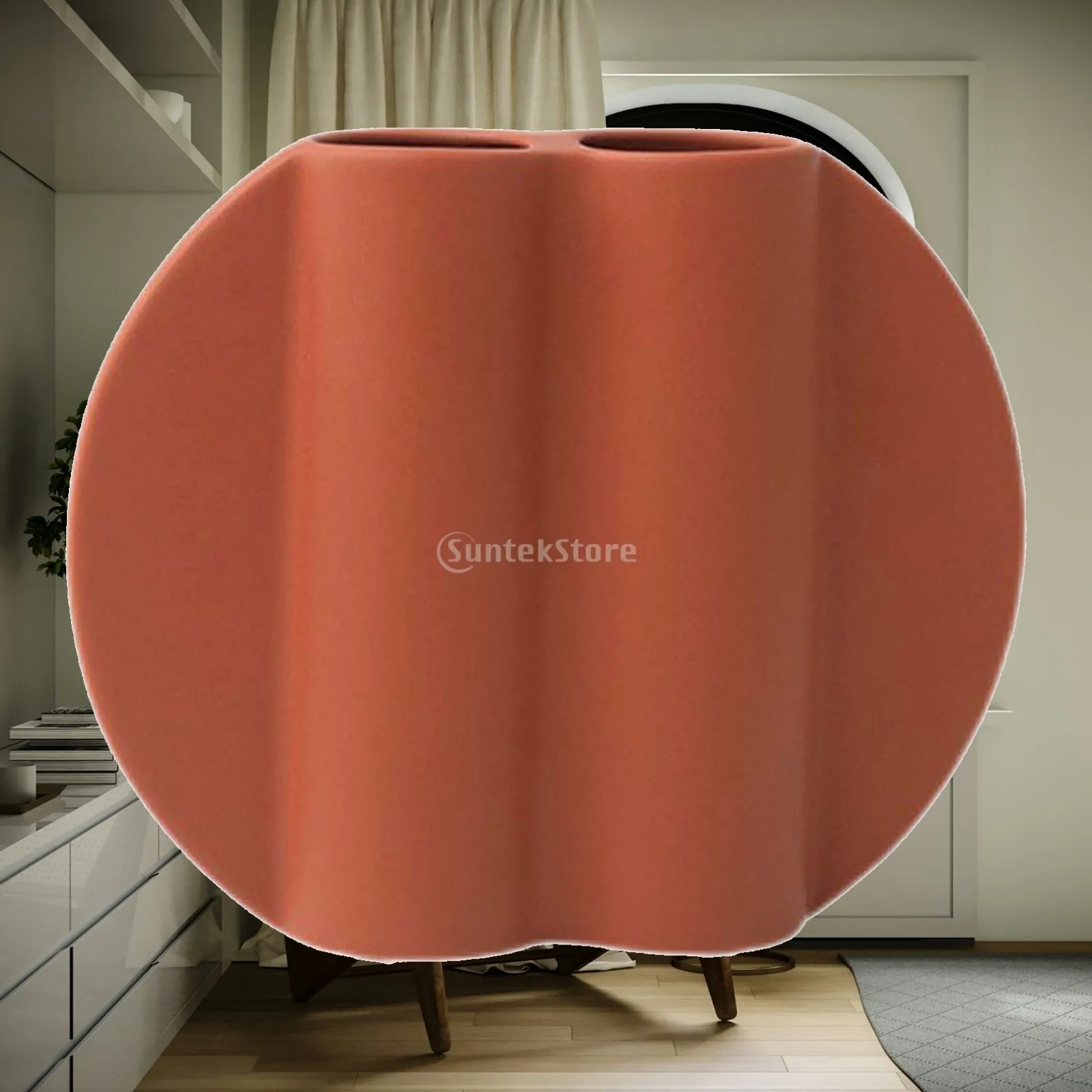 Creative Ceramic Flower Vase Flower Pot Holder for Shelf Bedroom Decoration