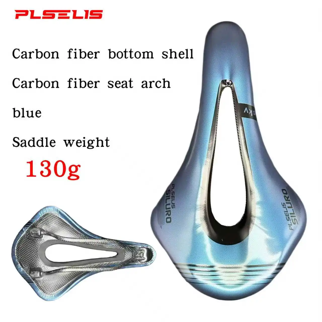 Plselis　超軽量カーボンサドル Plseli 超軽量カーボンファイバーサドル自転車マウンテンバイクロード