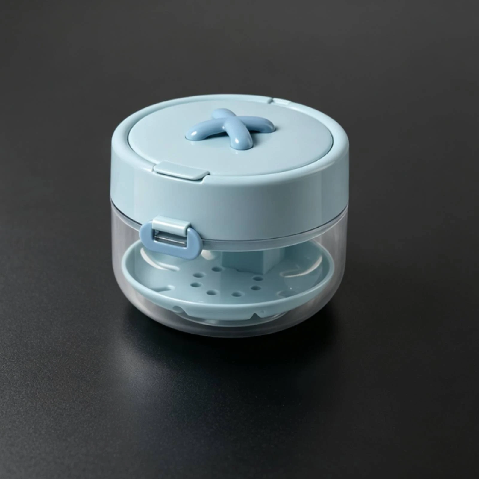 

Retainer Storage Box 3-in-1 Retainer Cleaning Box Aligner Cleaner Case Travel-Friendly Lightweight for Braces Wearers