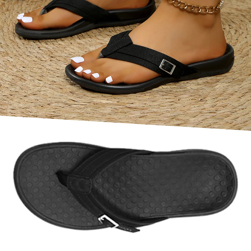 Sommerpantoffeln für Damen, modisch, cool, bequem, leicht, flache Flip-Flops, rutschfeste Outdoor-Strandpantoffeln für Damen – Detail 10