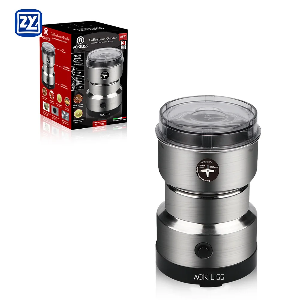 

Трансграничная европейская стандартная домашняя американская машина для измельчения сухого кофе в зернах, машина для измельчения порошка