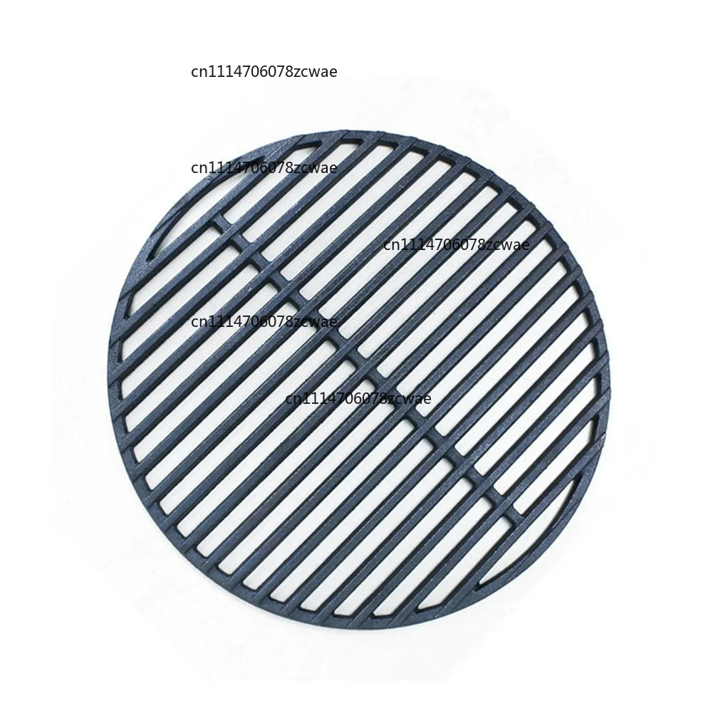 ZOCI-Cast Iron Round Grill Mesh Black, BBQ Tool For Grill, For Roasting Meat Grilling Accessories  Barbacoa Accesorios