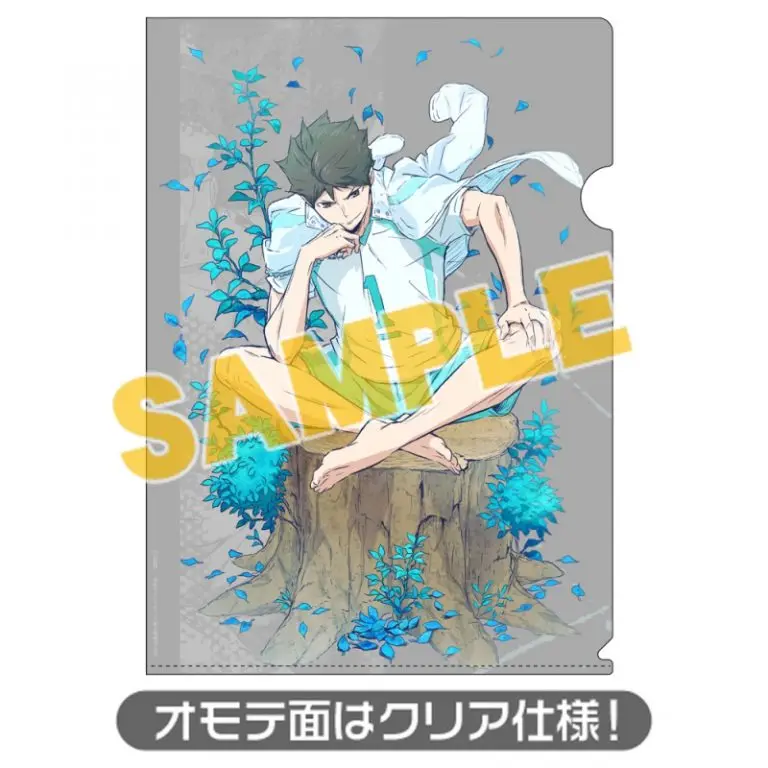 Japan Cospa Goods Haikyu To The Top Transparent Folder Ver. 2 . 0