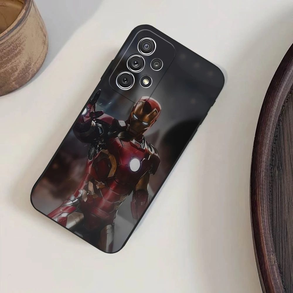 

M-Marvel L-Irons Mans Phone Case for Samsung s20 s21 s22 s23 a24 a34 a54 m54 n20 ultra plus protective case