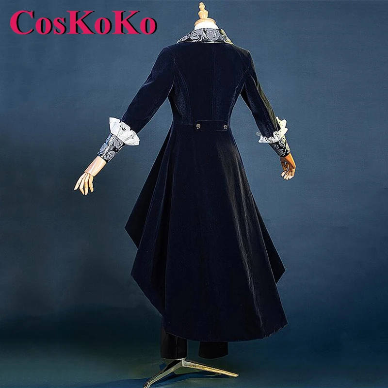 CosKoKo Vertin Cosplay Anime Game Reverse:1999 Costume Fashion Combat Uniform Full Set Women Carnival Party Role Play Clothing