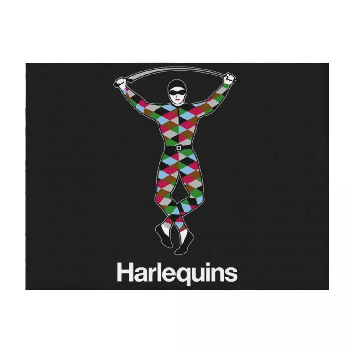

The Harlequins Essential Throw Blanket Personalized Gift Blankets For Baby Quilt Soft Big Blankets