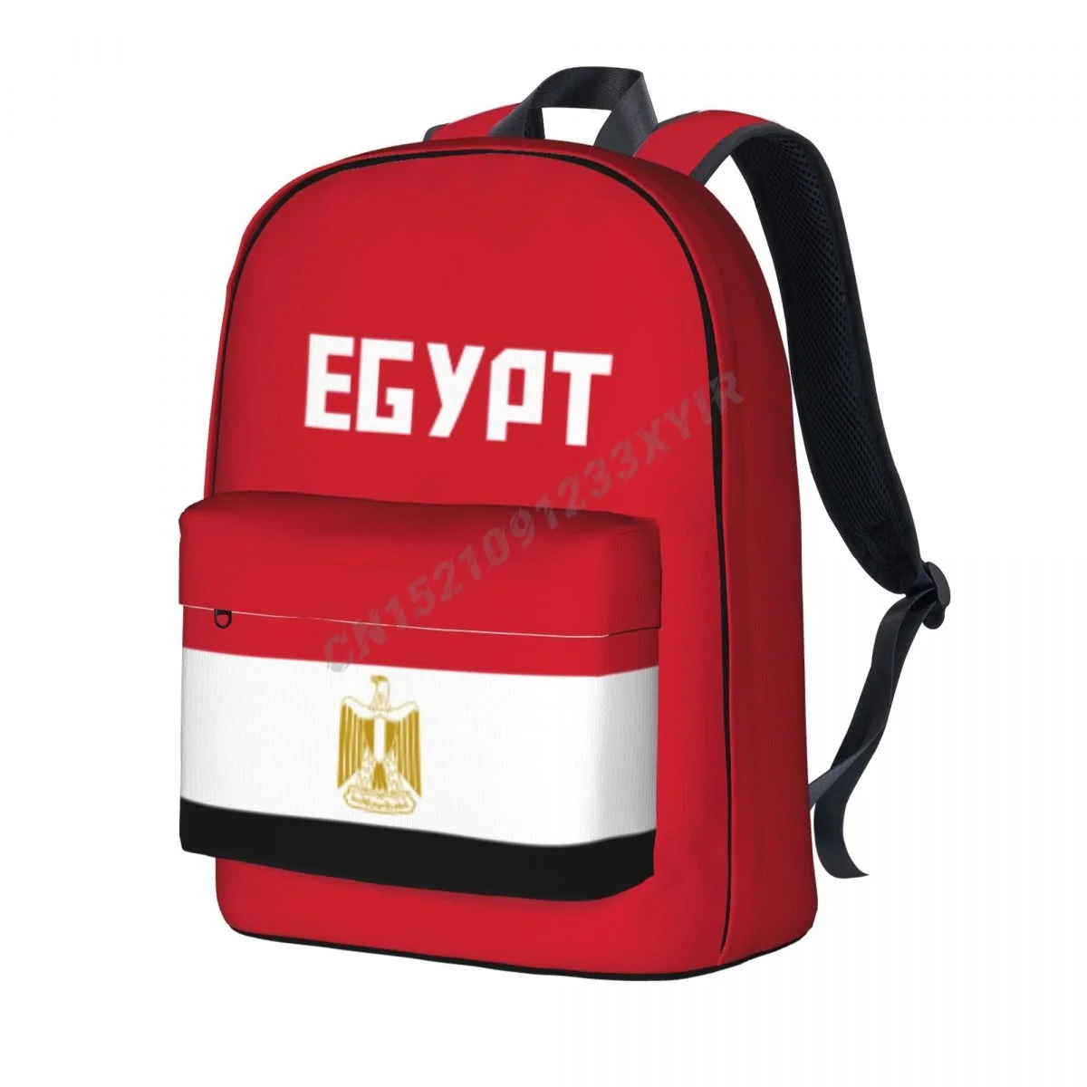 Unisex Backpack Egypt Flag Egyptian Stitch Schoolbag Messenger Bag Case Laptop Travel Bag Mochila Gift