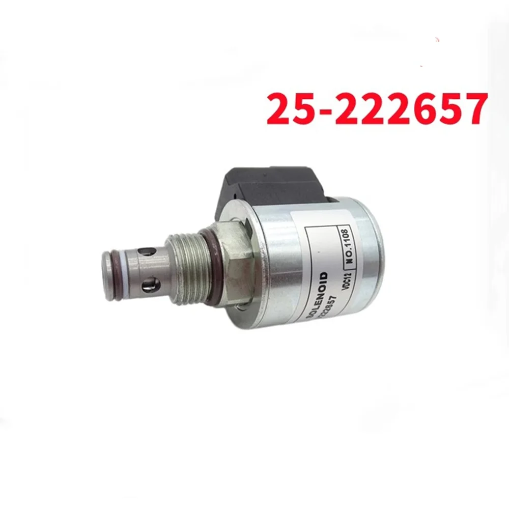 25/222657 25/220994 Solenoid Valve Assembly 12V Excavator JCB 3CX/4CX Construction Machinery Parts 25-222657 25220994