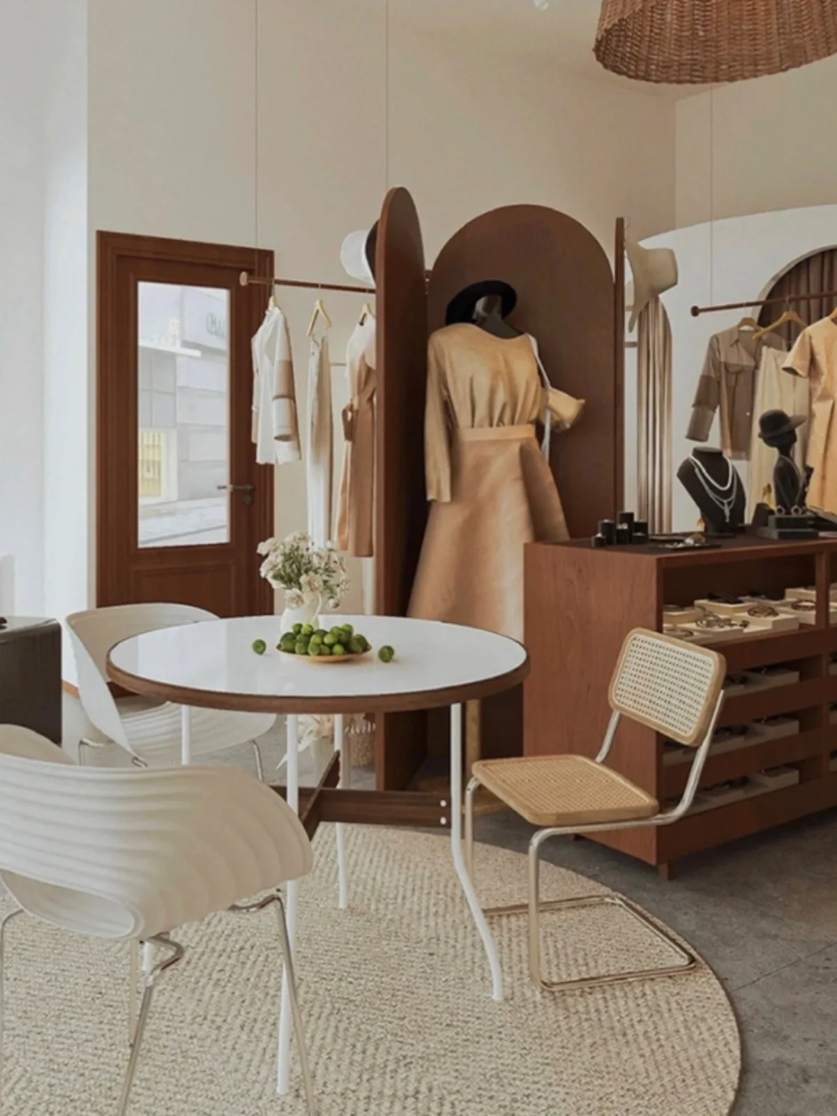 Clothing Store Nakajima Taiwan Locker Display Cabinet Multi-layer Display Rack Cabinet Clothing Store Jewelry Store