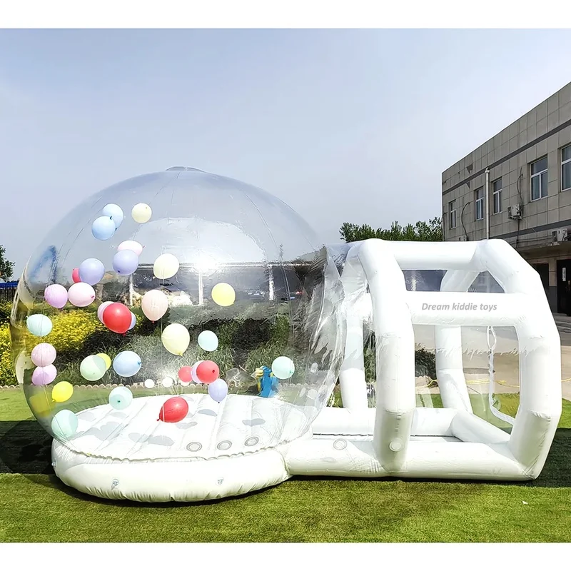 Hot Selling Transparent Inflatable Bounce Bubble House Fun Dome Bubble House with Balloon