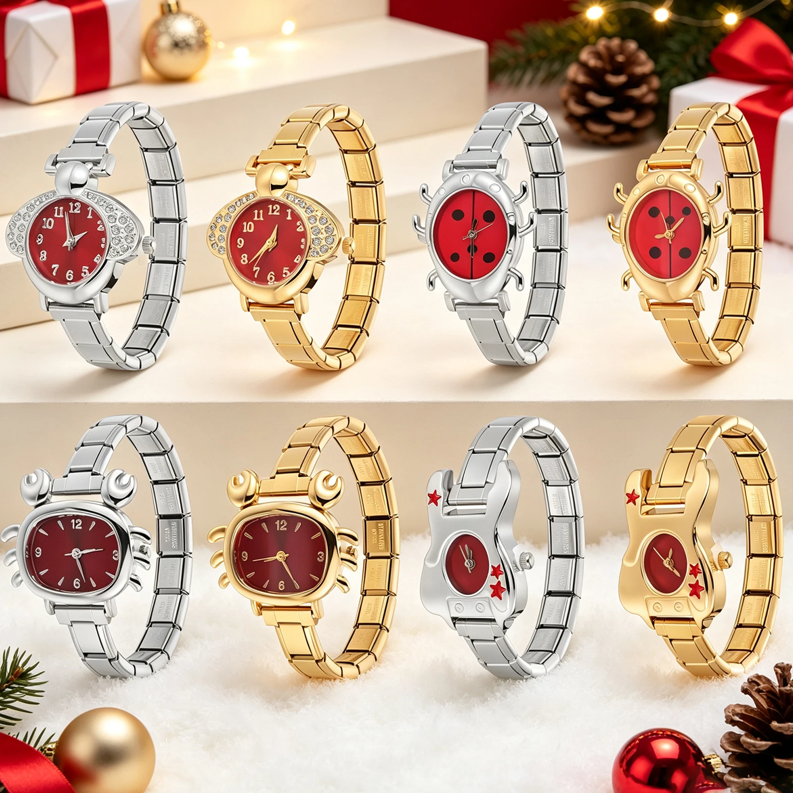 Nowe Świąteczne Śmieszne Urocz – Jewelry Making Watches recenzja i cena