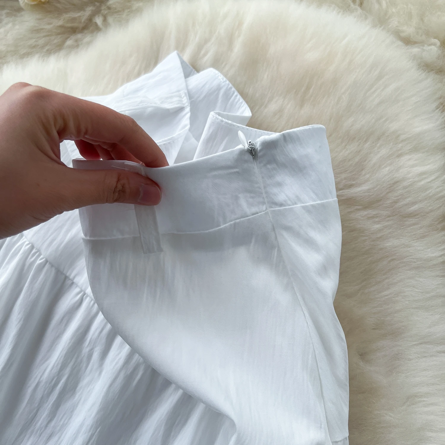 المرأة الأنيقة أنيقة سبليت مطوي عالية الخصر أزياء خمر التفاف Fairycore تنورة الربيع الصيف الملابس