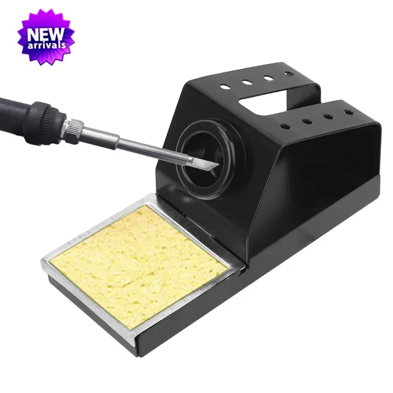 

Electric Soldering Iron Rework Solder Bracket 936 Soldering Iron Stand Station Metal Welding Tools Portable Electrical Work