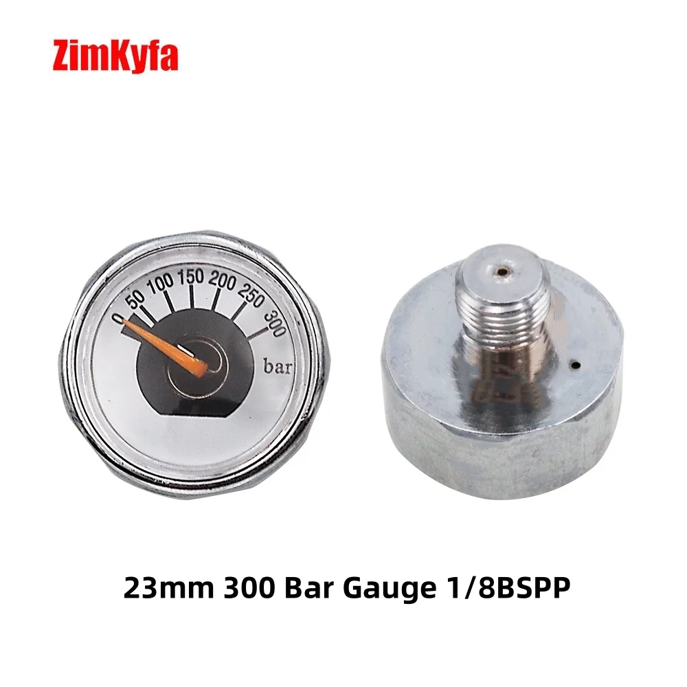 HPA Mini 1/8BSPP 1/8NPT Manometer Manometer Gasflasche Nachfüllregler Armaturen – Detail 4