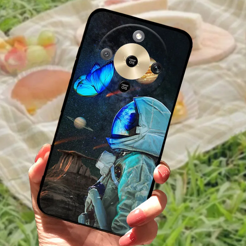 Funda For Honor X9D X70 حافظة كاميرا غطاء للحماية لينة سيليكون بولي يوريثان مقاوم للصدمات الظهر كابا ل الشرف Magic8 لايت أكياس الهاتف