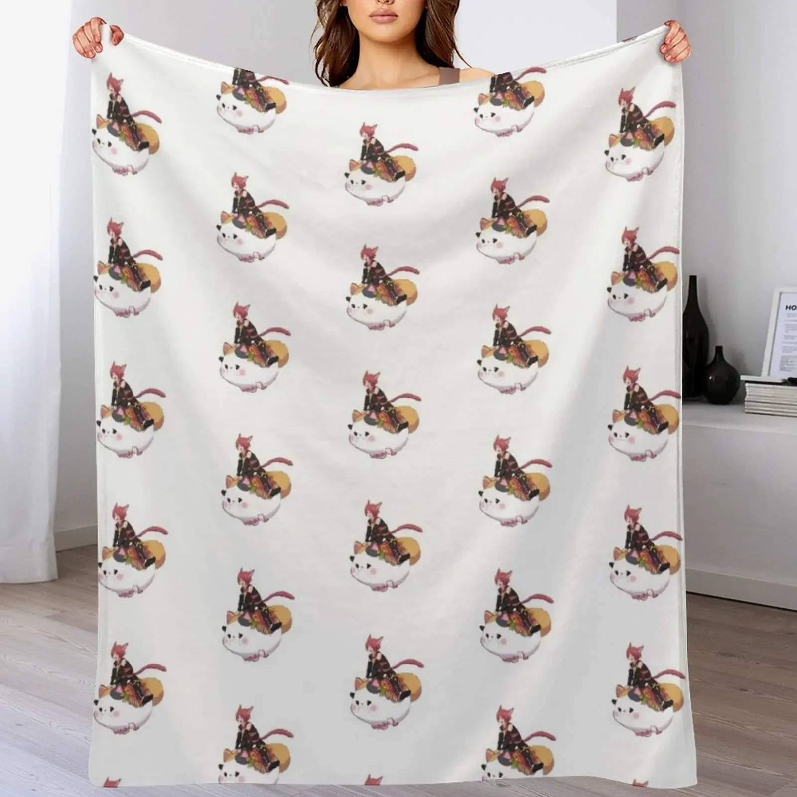 

graha tia Throw Blanket Cozy Microfiber Throw Blanket for Home Bedroom