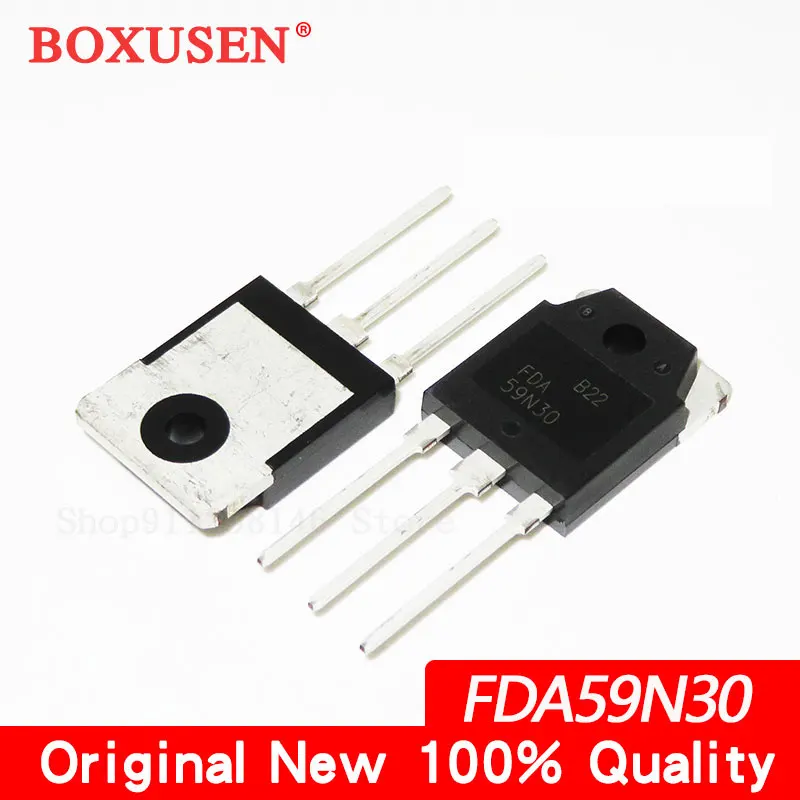 5pcs FDA59N30 TO-3P 59N30 TO-247 59A 300V High power inverter field-effect transistor
