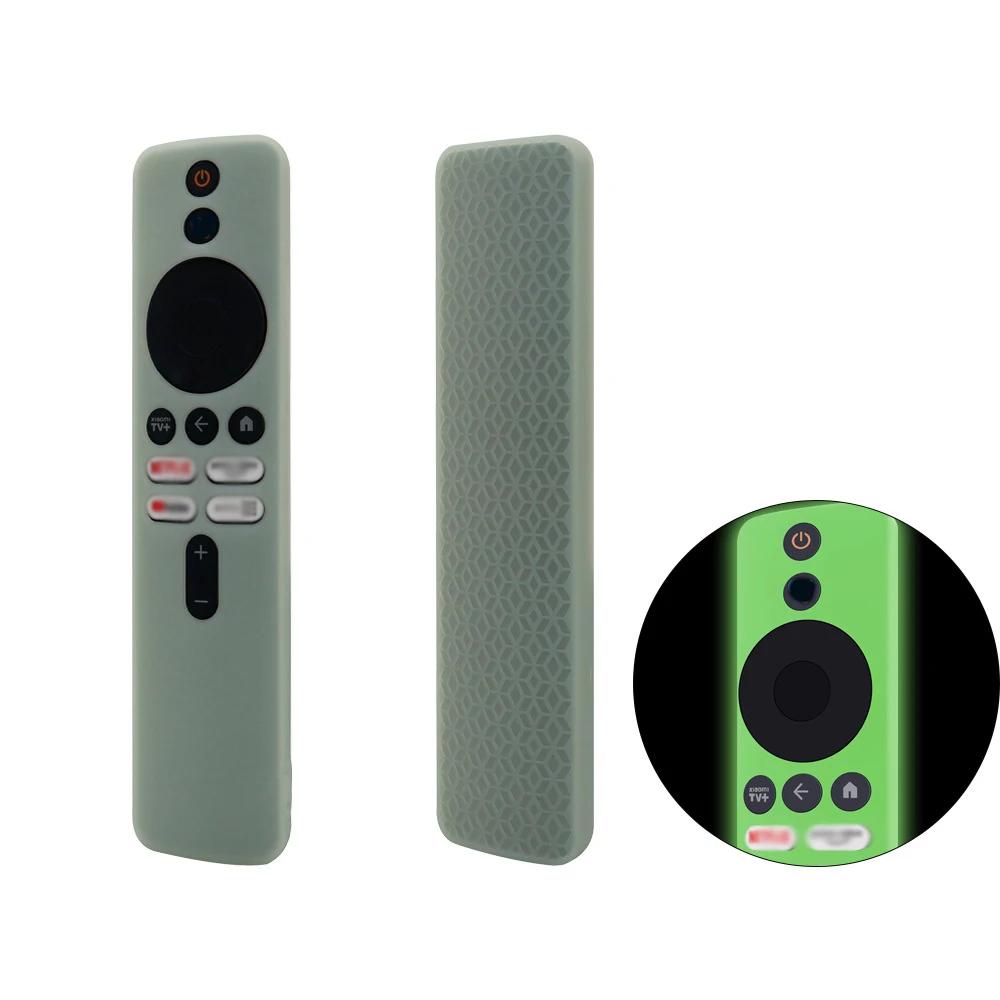 Silicone protective case For Xiaomi Mi 4K TV BoX 2nd Gen anti-drop anti-slip remote control case accessories