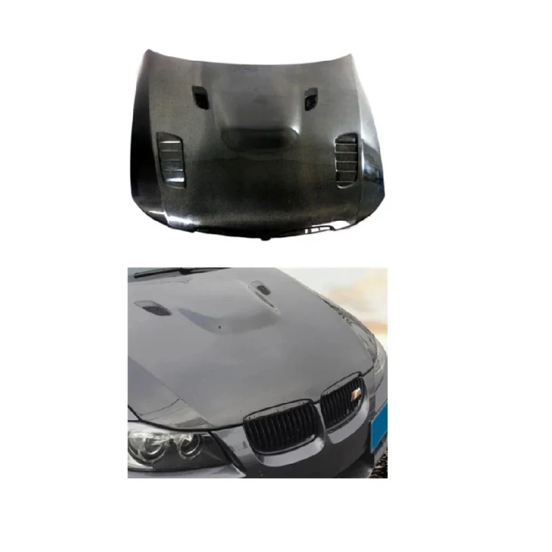 

Карбоновый капот с вентиляционным отверстием для BMW E90 3 серии (2004-2011) | Передний капот V-образной формы | Подгонка по типу OEM