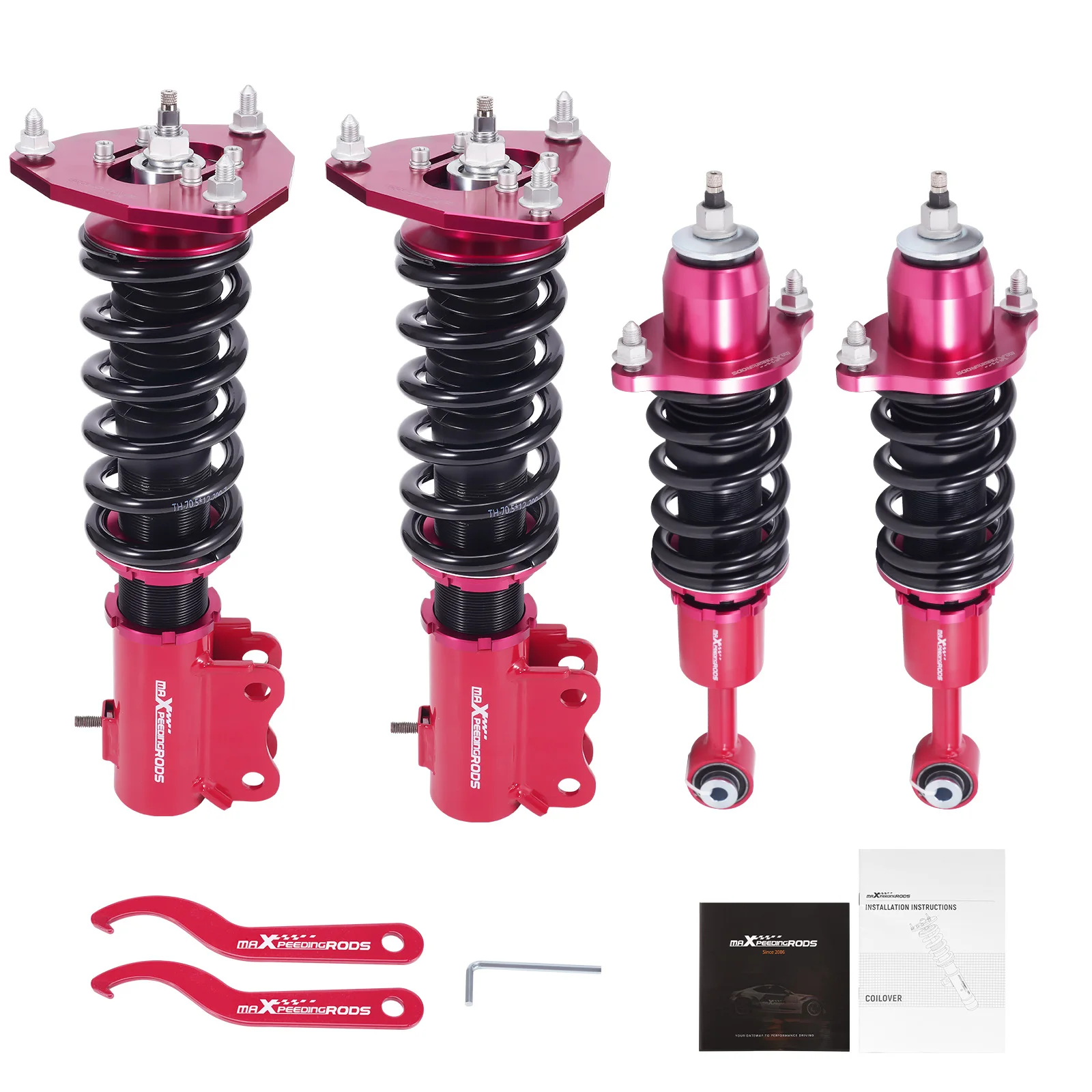 Комплект подвески 24-ступенчатого демпфера койловеров для Mitsubishi Lancer 2002-2006 CS6A