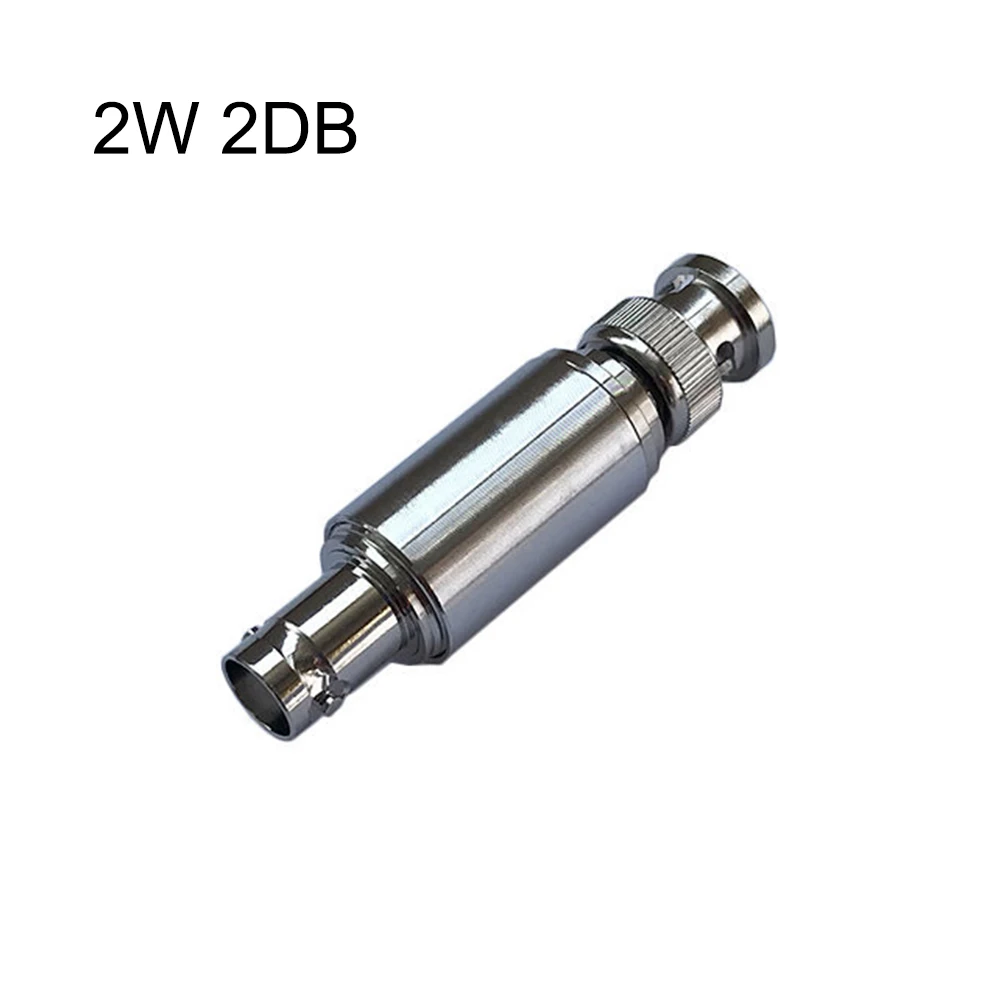 RF Signal Attenuator 2W BNC Attenuator For Secure Connections 1dB To 40dB Attenuation 2W Power Rating 50Ω Impedance