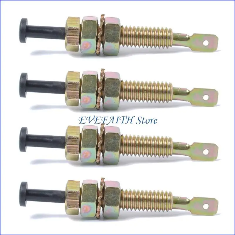 124B Hood Door Pin Switch Car Vehicle Trunk Adjustable Alarm Security ON Offs Switch