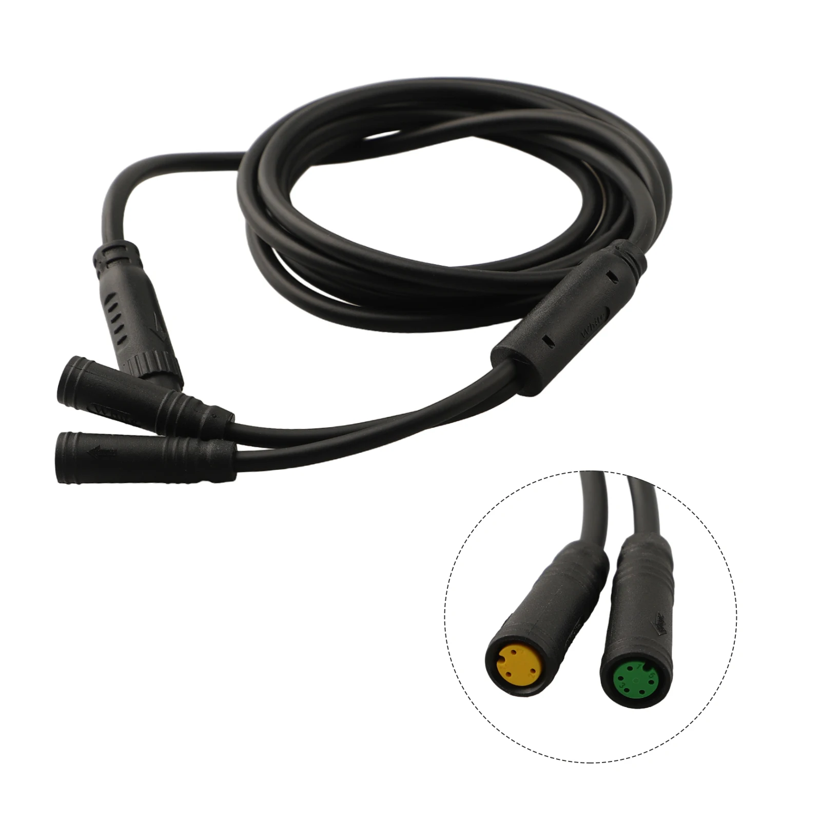 Ebike Julet Cable 1T2 Extend Cable Connector Julet Extend Cable Ebike Cable For KT Series Motor Cable Controller Cable Accessory