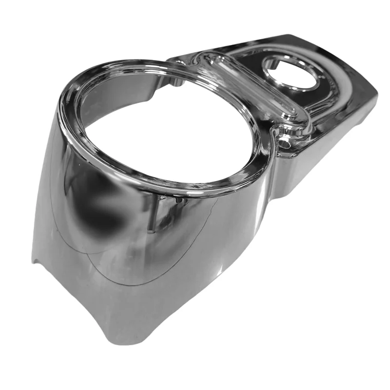 Couvercle de panneau de tableau de bord pour Dyna Street Fat Bob Low Rider 2004-UP, couvercle de Console de tableau de bord chromé pour réservoir de carburant de moto