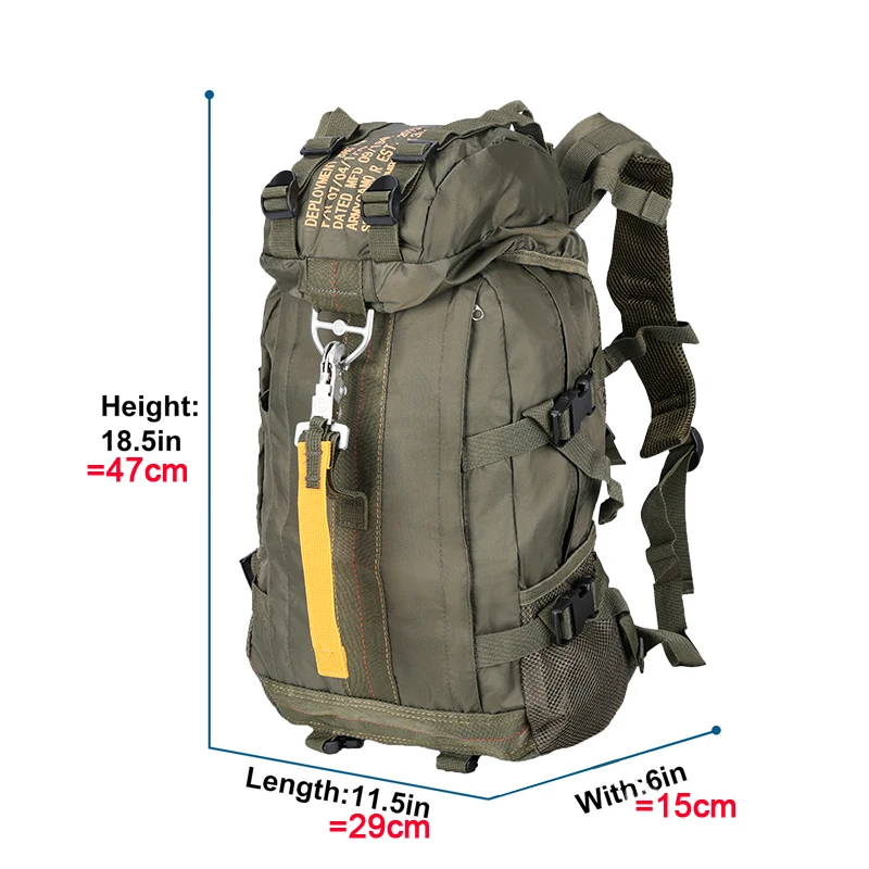 Travel Hiking Backpack  Trekking Camping Backpacks Waterproof Hiking Daypack Lightweight  Outdoor Sport Travel Backpack for Men