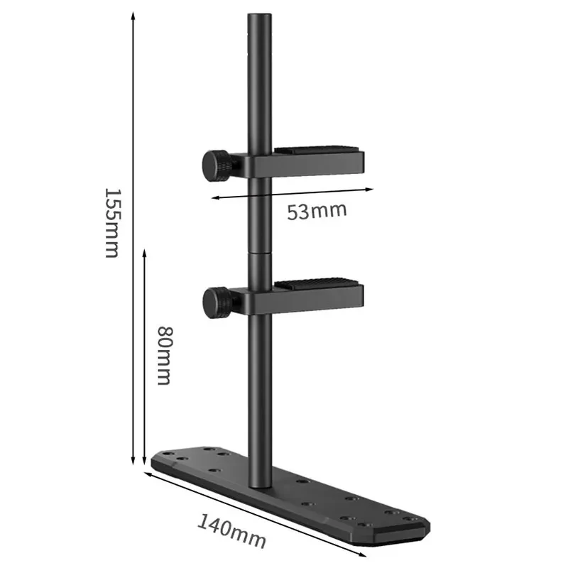 Aluminium Graphics Card Holder Fixed Fan Position Anti Deformation Adjustable Video Card Bracket PC Case Graphics Card Support